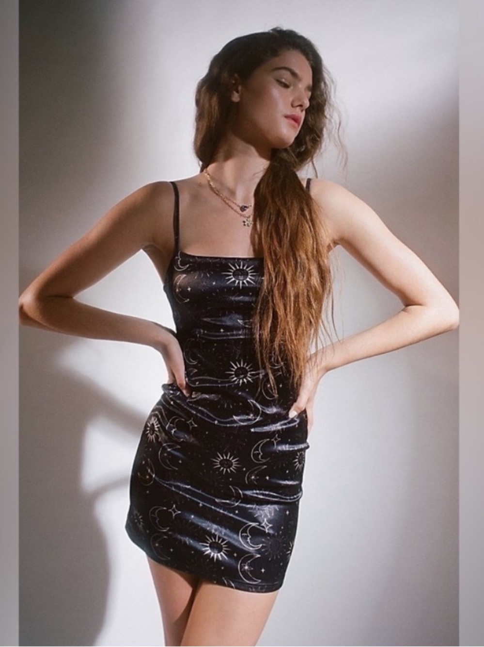 Urban Outfitters Celestial Sun & Moon mini dress
